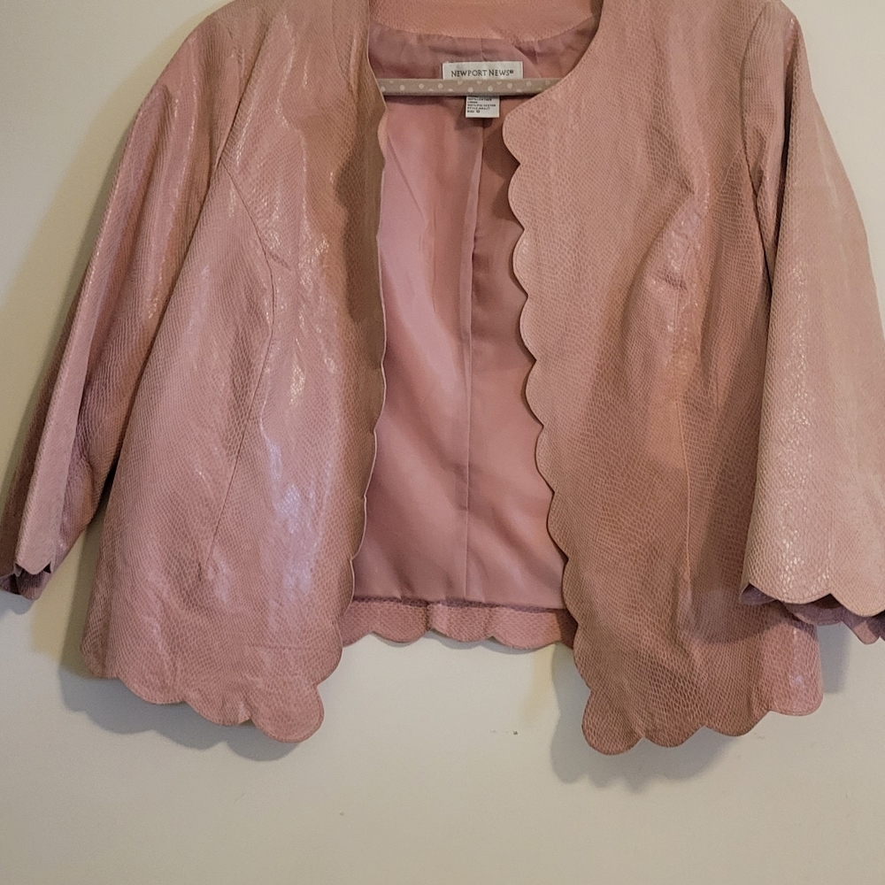 Leather jacket